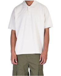 Stussy - Stüssy Logo Embroidered Polo Shirt - Lyst