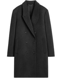 TOTEME - Double-Breasted Cashmere Coat - Lyst