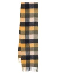 Barbour - Large Tattersall Scarf - Lyst
