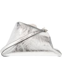 The Attico - The Day Off Metallic Effect Shoulder Bag - Lyst