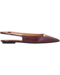 Tod's - Pointed-Toe Slingback Ballet Flats - Lyst
