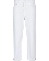 Dior - Straight-Leg Cropped Jeans - Lyst
