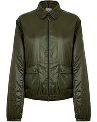 Moncler - Glossy Lightweight Bomber Jacket - Lyst