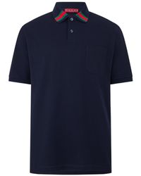 Gucci - Web Polo Sn62 - Lyst