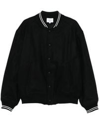 Maison Kitsuné - Maison Kitsuné Button-Up Bomber Jacket - Lyst