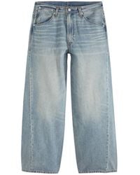 Levi's - Logo Patch Wide-Leg Jeans - Lyst