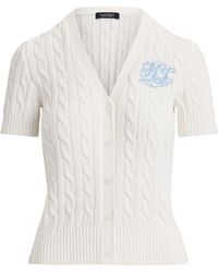Ralph Lauren - Knit Cardigan - Lyst