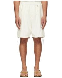 NULLUS 8-Pocket Cargo Shorts in Black for Men | Lyst