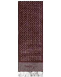 Ferragamo - Logo Scarf - Lyst