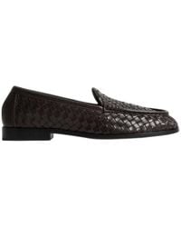 Bottega Veneta - Silenzio Loafers - Lyst