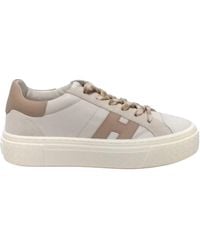 Hogan - Crosswind Lace-Up Sneakers - Lyst