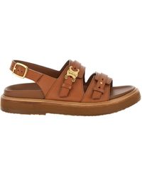 Celine - Tippi Triomphe Sandal - Lyst