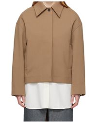 Studio Nicholson - Drop-Shoulder Long-Sleeve Jacket - Lyst
