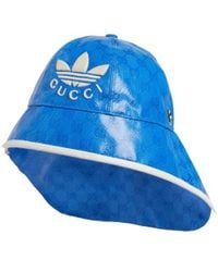 Gucci - X Adidas Wide-Brimmed Bell Hat - Lyst