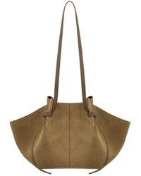 Yuzefi - Mochi Pleated Shoulder Bag - Lyst