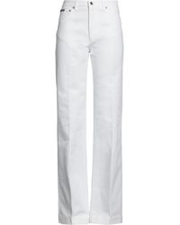 Dolce & Gabbana - Solid Color Bootcut Jeans - Lyst