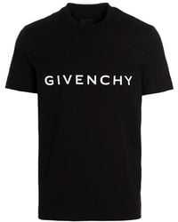 Givenchy - Logo Printed Crewneck T-Shirt - Lyst