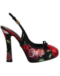 Dolce & Gabbana - Floral-Print Pumps - Lyst