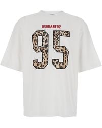 DSquared² - Logo Print T-Shirt - Lyst