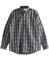 ERL - Relaxed Check Shirt - Lyst