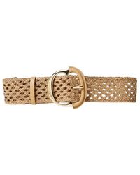 Twinset - Woven Buckled Belt - Lyst