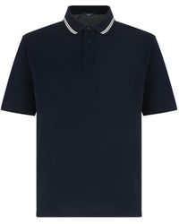 Herno - Tipped Collar Polo Shirt - Lyst