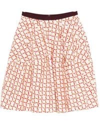 Marni - Geometric Print Skirt - Lyst
