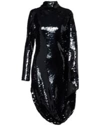 Stella McCartney - Draped Sequined Minidress - Lyst