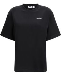 Off-White c/o Virgil Abloh - Half Arrow Skate Logo T-Shirt - Lyst