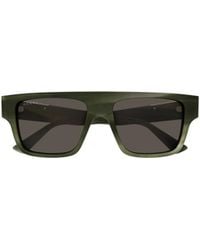 Gucci - Eyewear Rectangular Frame Sunglasses - Lyst