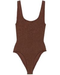 Hunza G - Sleeveless One-Piece Swimsuit - Lyst