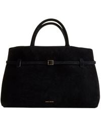 MANU Atelier - Le Cambon 35 Suede Tote Bag - Lyst