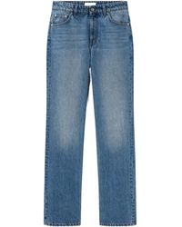 Stella McCartney - Contrast Stitch Straight Jeans - Lyst