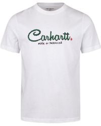 Carhartt - Logo T-Shirt - Lyst