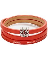 Loewe - Anagram Bombe Twist Bracelet - Lyst