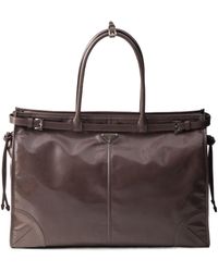 Prada - Bonnie Leather Tote Bag - Lyst