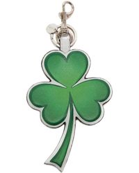 JW Anderson - Clover Leather Keyring - Lyst