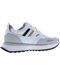 BOSS - Color Block Running Trainers - Lyst