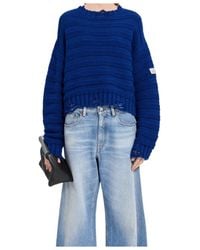 MM6 by Maison Margiela - Wool Jumper - Lyst