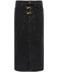 Isabel Marant - Pavina Denim Skirt - Lyst