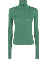 Frankie Shop - 'Sade' Knit Zip Sweater - Lyst