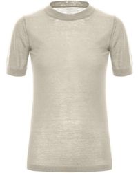 Malo - Cashmere Short-Sleeve Sweater - Lyst