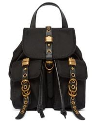 Pinko - Drawstring Detailed Small Backpack - Lyst