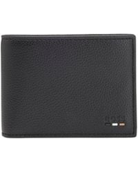 BOSS - Boss Logo Debossed Bi-Fold Wallet - Lyst