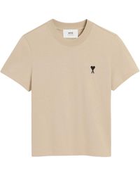 Ami Paris - Ami De Coeur Crewneck T-Shirt - Lyst