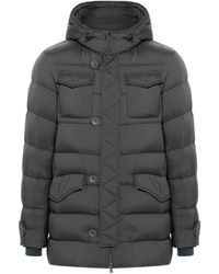 Herno - L'Eskimo High Neck Hooded Coat - Lyst