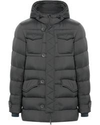 Herno - L'Eskimo High Neck Hooded Coat - Lyst
