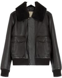 Lemaire - Leather Blouson - Lyst