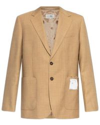 MM6 by Maison Margiela - Single-Breasted Blazer - Lyst