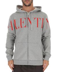 Valentino - Zipper And Hat Casual Jacket - Lyst